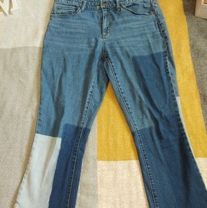 Color Block Jeans